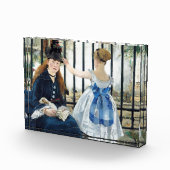 Die Eisenbahn Edouard Manet Fotoblock (Rechts)