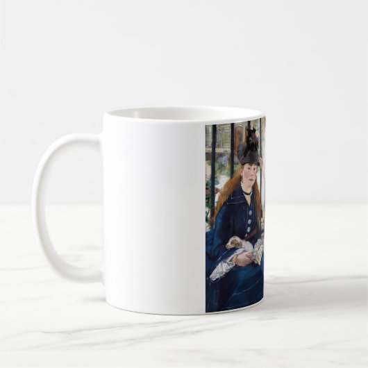 Die Eisenbahn, Edouard Manet Kaffeetasse (Links)