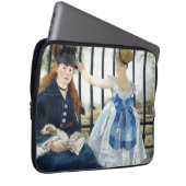 Die Eisenbahn Edouard Manet Laptopschutzhülle (Vorne Rechts)