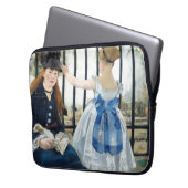 Die Eisenbahn Edouard Manet Laptopschutzhülle (Vorderseite Links)
