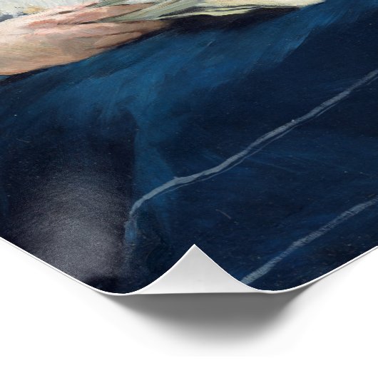 Die Eisenbahn Edouard Manet Poster (Ecke)