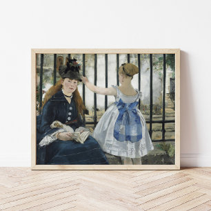 Die Eisenbahn   Édouard Manet Poster