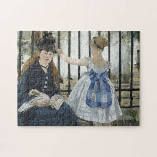 Die Eisenbahn | Édouard Manet Puzzle (Horizontal)