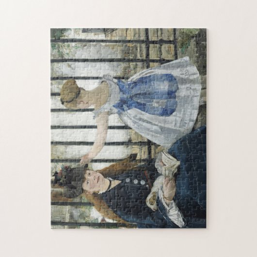 Die Eisenbahn | Édouard Manet Puzzle (Vertikal)