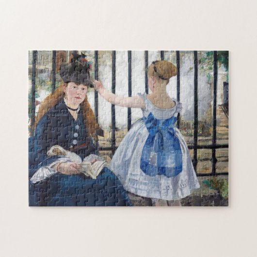 Die Eisenbahn, Edouard Manet Puzzle (Horizontal)