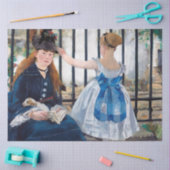 Die Eisenbahn, Edouard Manet Seidenpapier (Basteln)