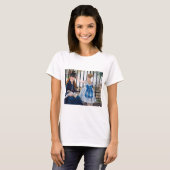 Die Eisenbahn, Edouard Manet T-Shirt (Vorne ganz)