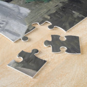 Die Eisenbahn - Kunstmalerei von Manet Puzzle (Seite)