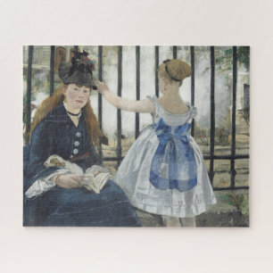 Die Eisenbahn - Manet Impressionist Malerei Puzzle