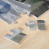 Die Eisenbahn - Manet Impressionist Malerei Puzzle (Seite)