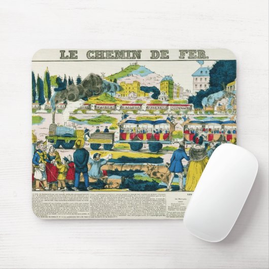 Die Eisenbahn Mousepad (Mit Mouse)