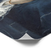 Die Eisenbahn von Edouard Manet Poster (Ecke)