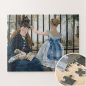 Die Eisenbahn von Eduard Manet, Kunst Puzzle