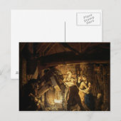 Die Eisenzeit, 1772 Postkarte (Vorne/Hinten)