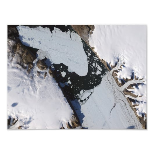 Die Eisinsel Fotodruck (Vorne)