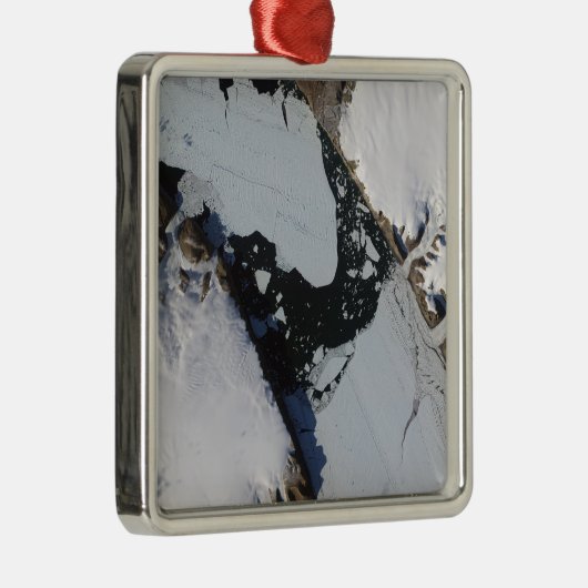 Die Eisinsel Silbernes Ornament (Rechts)