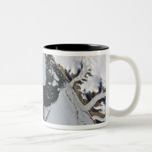Die Eisinsel Zweifarbige Tasse