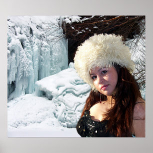 Die Eiskönigin und ihr Palast Poster