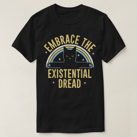Die Eistential Dread Love Cat Cat Lover T-Shirt (Design vorne)