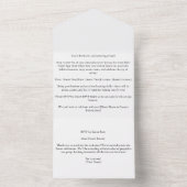 Die Eizelljagd, die Osterhasen-Jagd All In One Einladung (Innen)