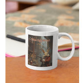 Die Eizelljagd, die Osterhasen-Jagd Kaffeetasse
