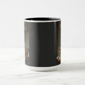 Die Eizelljagd, die Osterhasen-Jagd Tasse (Zentrum)