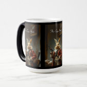 Die Eizelljagd, die Osterhasen-Jagd Verwandlungstasse (Vorderseite Links)