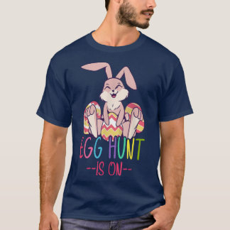 Die Eizelljagd ist auf glücklichen Ostern Bunny Oa T-Shirt
