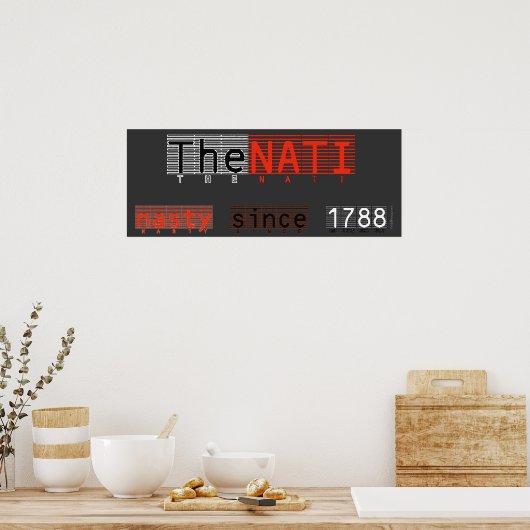 Die Eklige Natur-Poster-Kunst Poster (Küche)