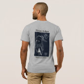 Die Eklipse des Reihers T-Shirt (Schwarz voll)