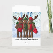 Die Elch-Brüder: Weihnachten Carol (Rückseite)