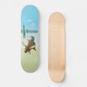 Die Elchreiter, Seite 1 Skateboard (Vorderseite)
