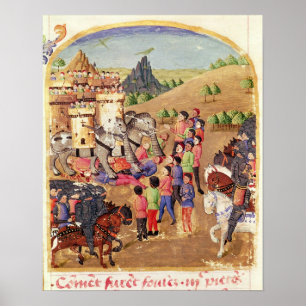 Die Elefanten des Krieges Poster