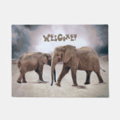 Die Elefanten Fußmatte (Vorderseite)