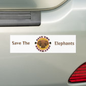 Die Elefanten gerettet Autoaufkleber (Auf Auto)