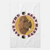 Die Elefanten gerettet Handtuch (Vertikal)