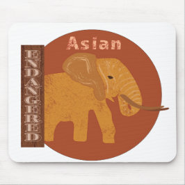 Die Elefanten gerettet Mousepad