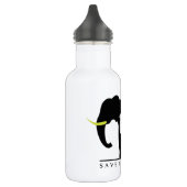 Die Elefanten gerettet Trinkflasche (Links)