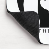 Die Elefanten gerettet (weiß) Mousepad (Ecke)