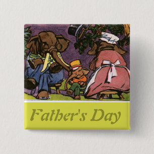 Die Elefantenfamilie - Button