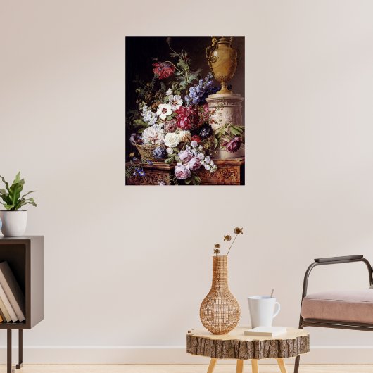 Die Elegance der Natur, vereinnahmt von Van Spaend Poster (Wohnzimmer 3)