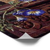 Die Elegance der Natur, vereinnahmt von Van Spaend Poster (Ecke)