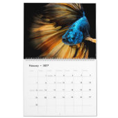 Die elegante Betta Kalender (Feb 2027)