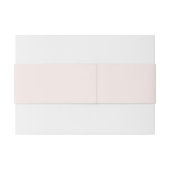 Die elegante BOHO-Wildblume Hochzeit Einladungsbanderole (Rückseitenbeispiel)