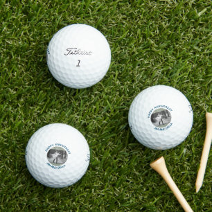 Die elegante Einfachheit Benutzerdefiniertes Foto Golfball