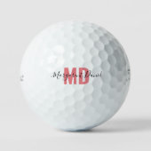 Die elegante Einfachheit Golfball (Vorderseite)