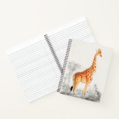 Die elegante Giraffe Notizblock (Innenseite)