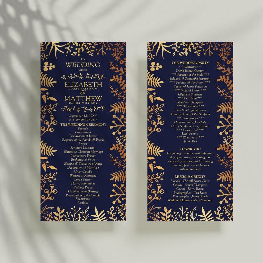 Die elegante Hochzeitskollektion der Marine und de Programm