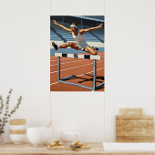 DIE ELEGANTE HÜRDE POSTER (Küche)
