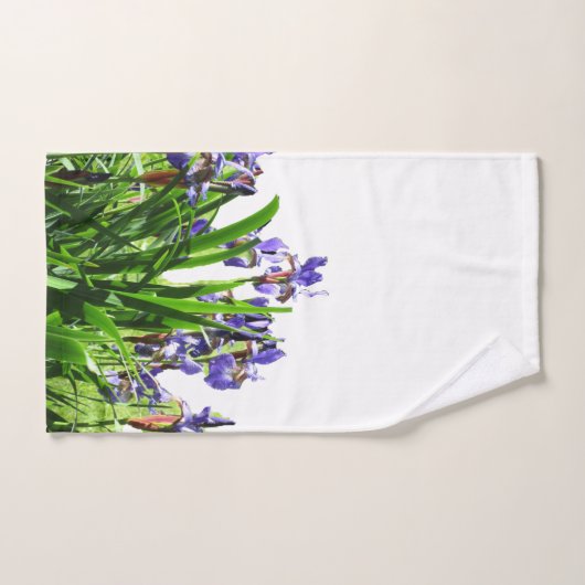 DIE ELEGANTE IRIS-BLUME    BADHANDTUCH SET (Handtuch)